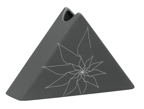 Bridget Triangular Vase S Gray by Zuo Modern | 10306