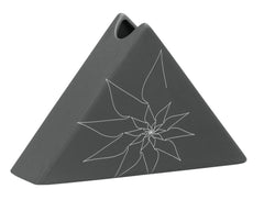 Bridget Triangular Vase S Gray by Zuo Modern | 10306