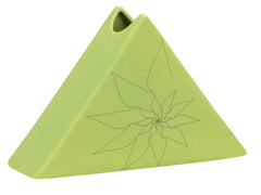 Bridget Triangular Vase S Green by Zuo Modern | 10307
