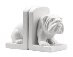 Bulldog Bookend White by Zuo Modern | 10349