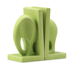 Elefante Bookend Green by Zuo Modern | 10354