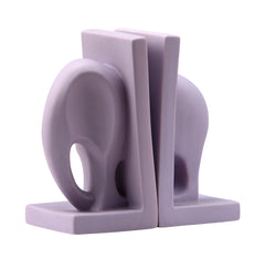 Elefante Bookend Purple by Zuo Modern | 10355