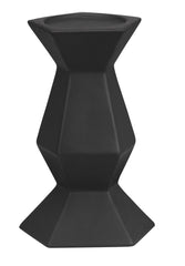Pilar Candle Holder Black by Zuo Modern | 10372