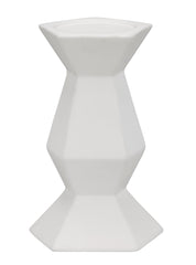 Pilar Candle Holder White by Zuo Modern | 10373