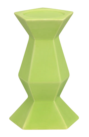 Pilar Candle Holder Green by Zuo Modern | 10374