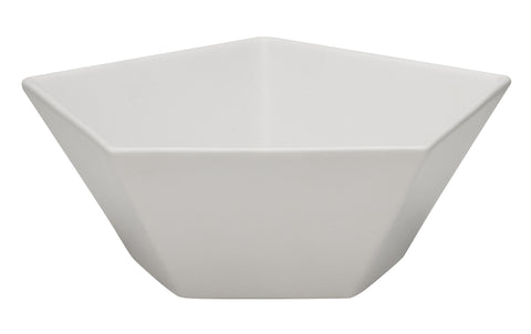 Pentagon Bowl White by Zuo Modern | 10377