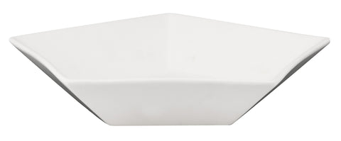 Pentagon Plate White by Zuo Modern | 10381