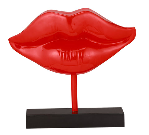 Kiss Sculpture Red by Zuo Modern | 10400