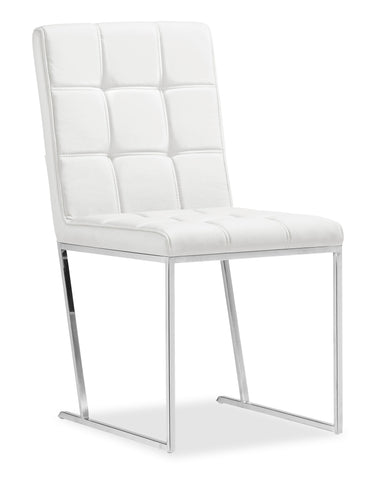 Squire Dining Chair White by Zuo Modern | 104106