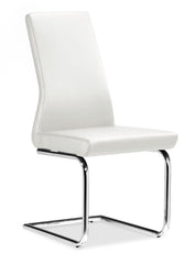Sail Dining Chair White by Zuo Modern | 104114