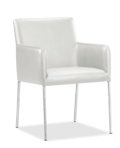 Vertigo Dining Chair White by Zuo Modern | 104116