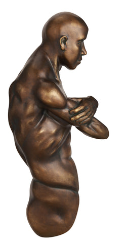 Thesus Wall Sculpture Bronze by Zuo Modern | 10412