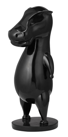 Calf Sculpture Black by Zuo Modern | 10419