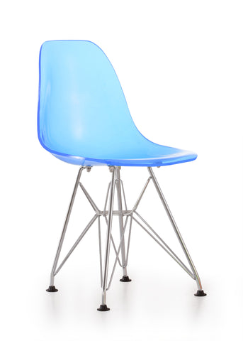 Baby Spire Chair Transparent Blue by Zuo Modern | 105132