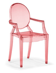 Baby Anime Chair Transparent Red by Zuo Modern | 105183