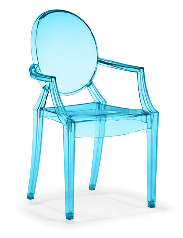 Baby Anime Chair Transparent Blue by Zuo Modern | 105185