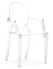 Anime Dining Chair Transparent Acrylic by Zuo Modern | 106104