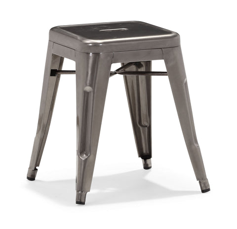 Marius Stool Gunmetal by Zuo Modern | 106118