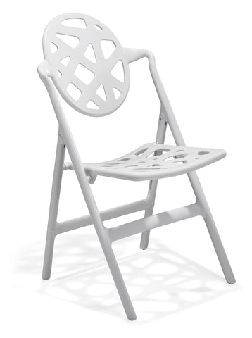 Meringue Dining Chair White by Zuo Modern | 106270