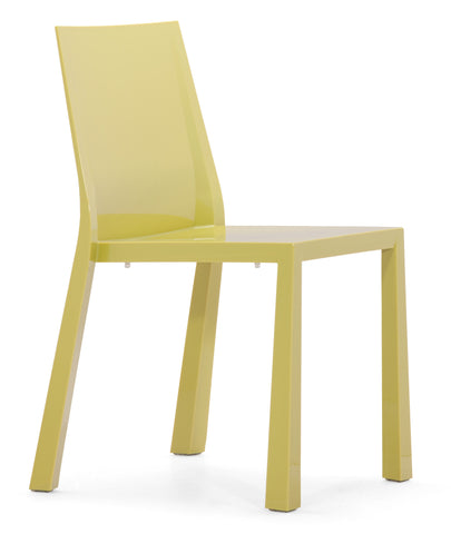 Popsicle Dining Chair Green by Zuo Modern | 106302
