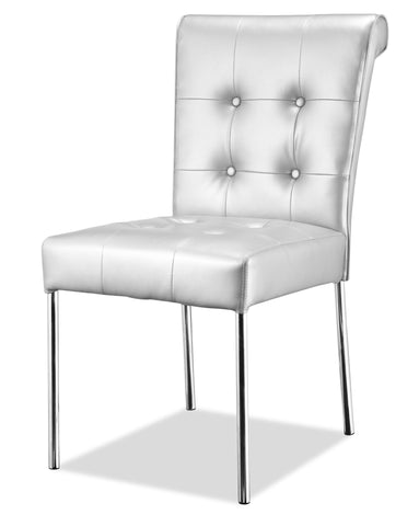 Fox Trot Dining Chair Silver by Zuo Modern | 107208