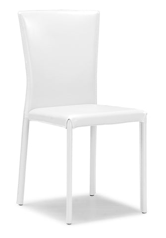 Verranda Dining Chair White by Zuo Modern | 107501