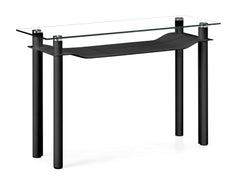 Tier Console Table Black by Zuo Modern | 107710