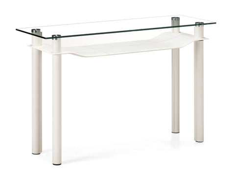 Tier Console Table White by Zuo Modern | 107711