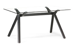 Vex Dining Table Black by Zuo Modern | 107820