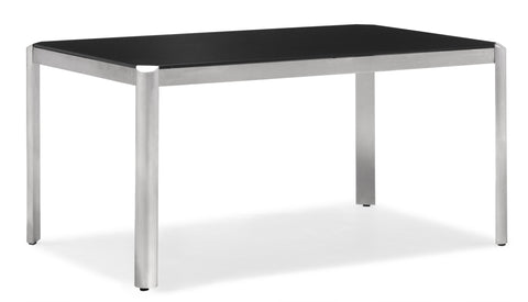 Stylus Dining Table Black by Zuo Modern | 107844