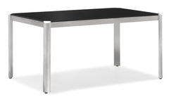 Stylus Dining Table Black by Zuo Modern | 107844