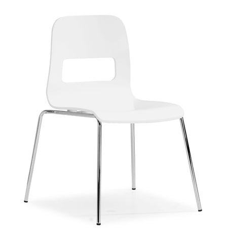 Escape Dining Chair White by Zuo Modern | 108102