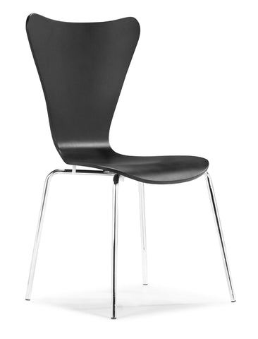 Taffy Dining Chair Black by Zuo Modern | 108111