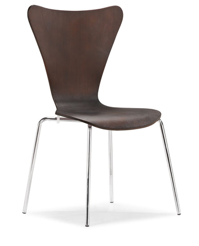 Taffy Dining Chair Wenge by Zuo Modern | 108114