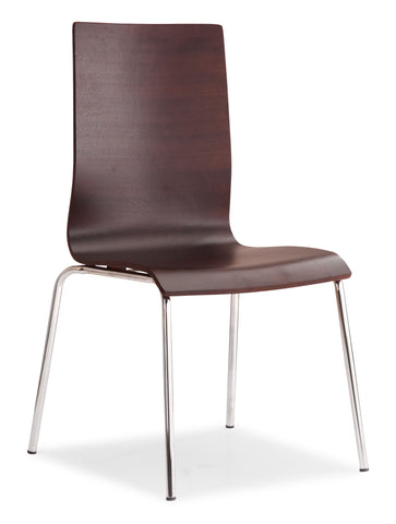 Tierra Dining Chair Wenge by Zuo Modern | 108134