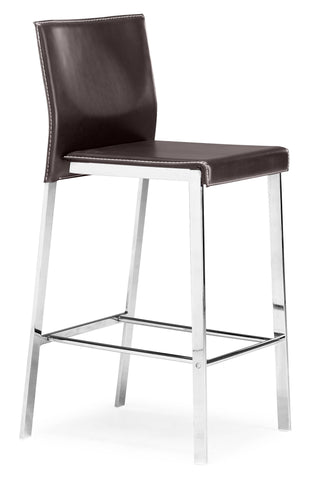Boxter Counter Chair Espresso by Zuo Modern | 109111