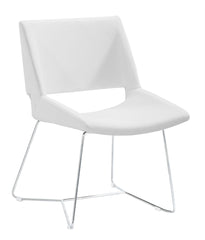 Von Dining Chair White by Zuo Modern | 109151