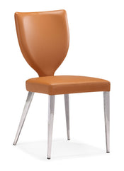Maz Dining Chair Terracota by Zuo Modern | 109156