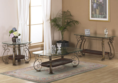 Astoria End Table by Alpine Furniture | 1378-2