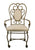 Astoria Metal Arm Chairs by Alpine Furniture | 1378-5A