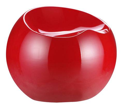Drop Stool Red by Zuo Modern | 155004