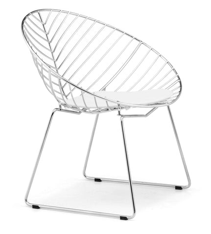 Whitworth Dining Chair Chrome by Zuo Modern | 188025