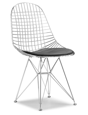 Mesh Dining Chair Chrome Frame by Zuo Modern | 188030