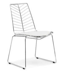 Wendover Dining Chair Chrome by Zuo Modern | 188045