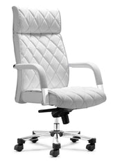 Regal Office Chair White by Zuo Modern | 204101