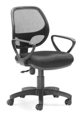 Analog Office Chair Black by Zuo Modern | 205021