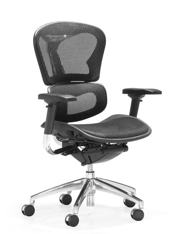 Harlow Office Chair Black by Zuo Modern | 205142