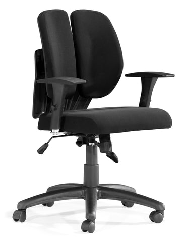 Aqua Office Chair Black Mesh by Zuo Modern | 205335