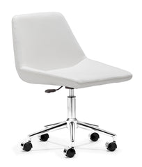 Zen Office Chair White by Zuo Modern | 205345