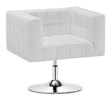 Cubo Office Chair White by Zuo Modern | 205357